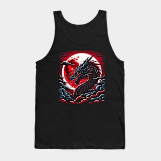 Skyward Serpents Dragon UFO T-Shirts for Otherworldly Style Tank Top